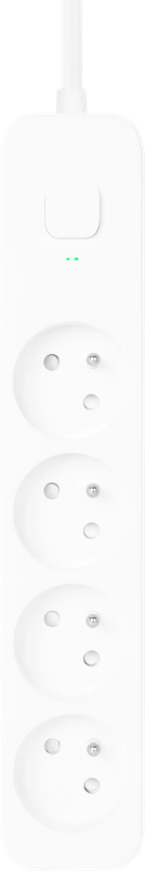 BlueBuilt Stekkerdoos 4-voudig 3 meter Wit