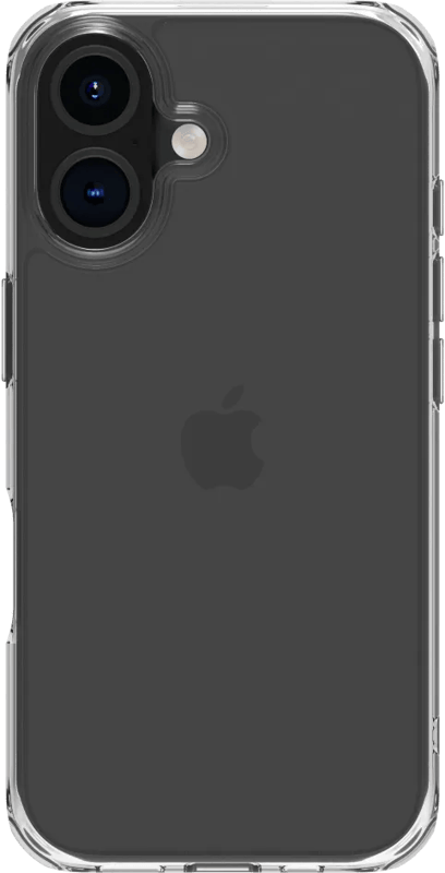 BlueBuilt Protective Back Cover iPhone 16 Transparant