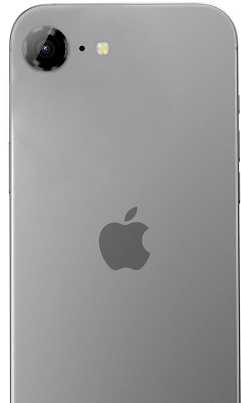 BlueBuilt iPhone 17e/16e Camera Lens Protector Aluminium