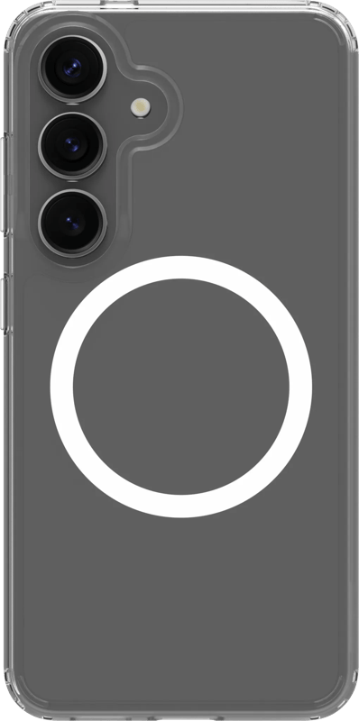 BlueBuilt Protective Back Cover met Magneet Galaxy S25 Transparant