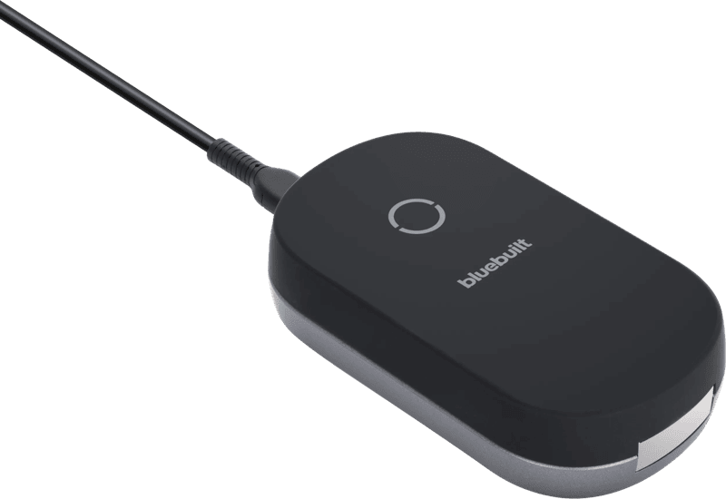 BlueBuilt 2-in-1 Draadloze Oplader met MagSafe en Qi2 25W Zwart