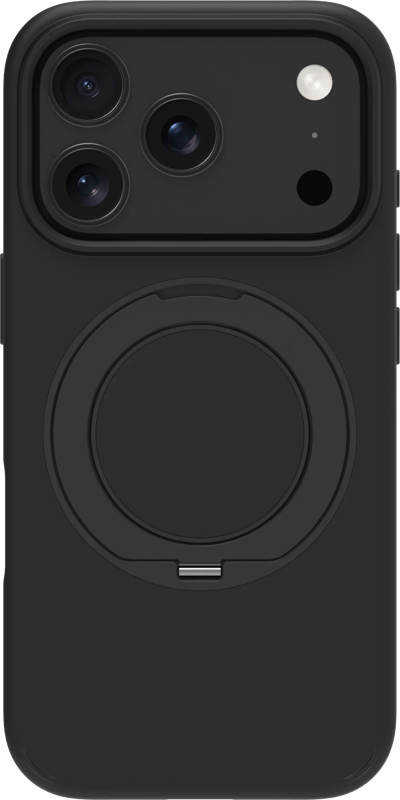 BlueBuilt Protective Back Cover met MagSafe en Standaard iPhone 18 Pro Zwart