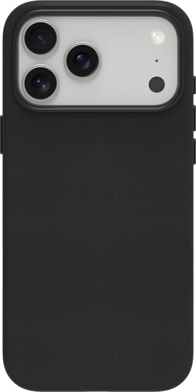 BlueBuilt Back Cover met MagSafe iPhone 18 Pro Max Leer Zwart