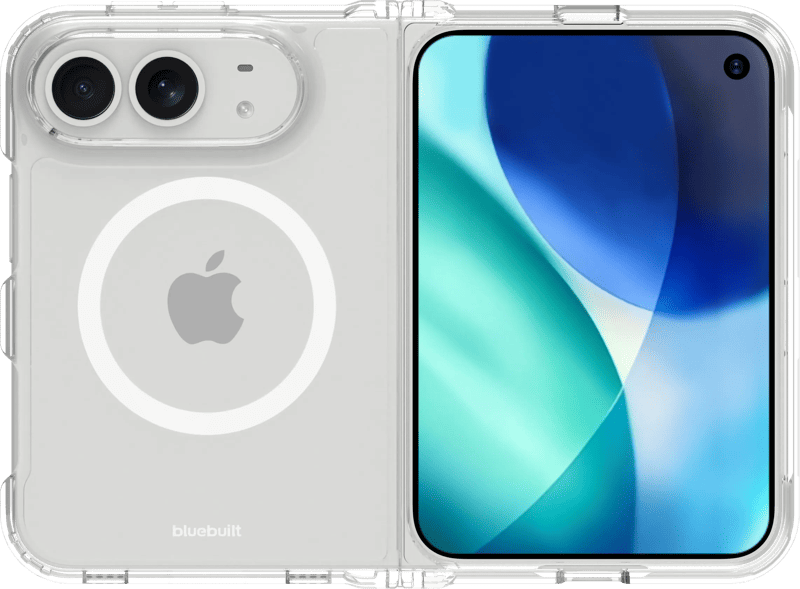 BlueBuilt Protective Back Cover met MagSafe iPhone Duo Transparant