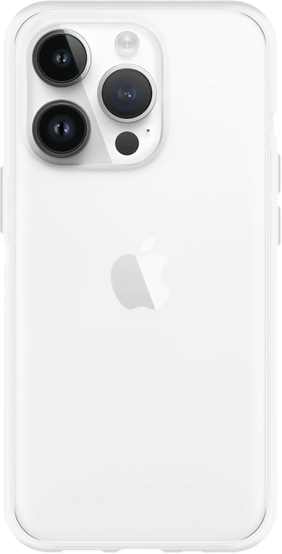 Just in Case Soft Design Apple iPhone 14 Pro Back Cover Transparant