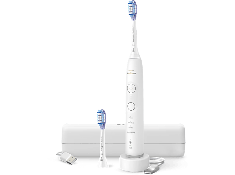 Philips Sonicare 7100 Series Elektrische Tandenborstel Wit +extra Premium Gum Opzetborstel + Reisetui – Hx7420/02