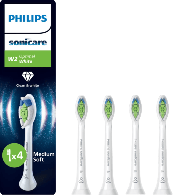 Philips Sonicare Optimal White HX6064/87 Wit (4 stuks)