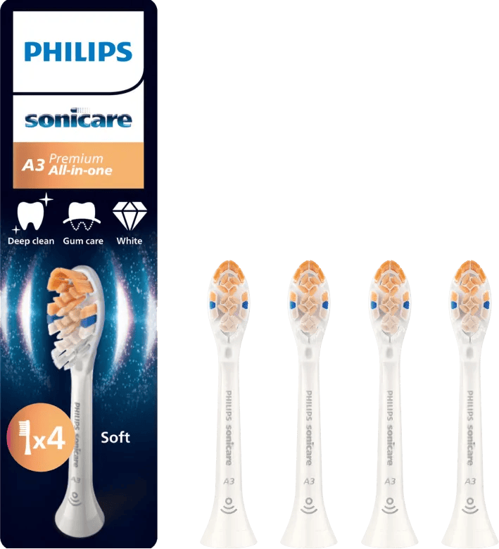 Philips Sonicare Premium All-in-One HX9094/87 Wit (4 stuks)