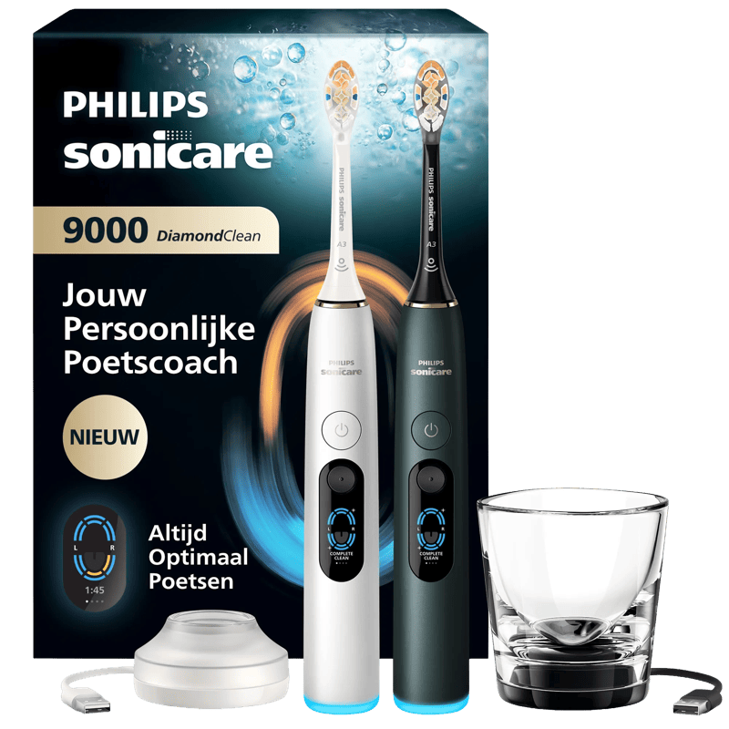 Philips Sonicare Series 9000 HX9216/89 Duopack