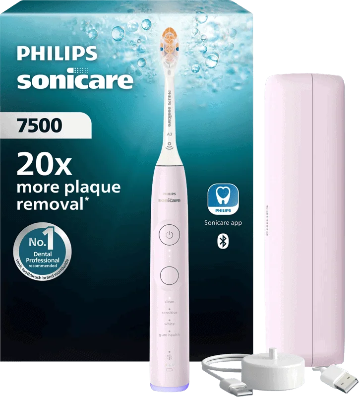 Philips Sonicare Series 7500 HX7422/05 Roze