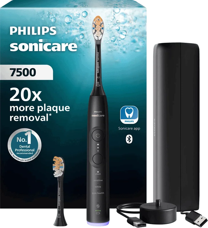 Philips Sonicare Series 7500 HX7421/14 Zwart