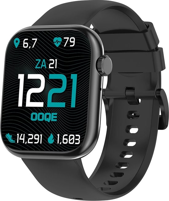 OOQE WATCH PRO 7 - Smartwatch Heren en Dames | Geschikt voor iOS en Android | 10 kleuren | HD | Notificaties | Gezondheidsanalyse | Sportanalyse | GPS Koppeling | Bellen | Muziek/A…