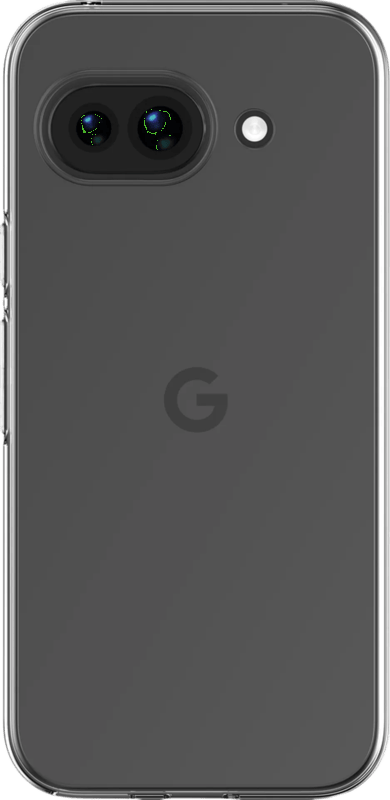 Just in Case Soft Design Google Pixel 9a Back Cover Transparant