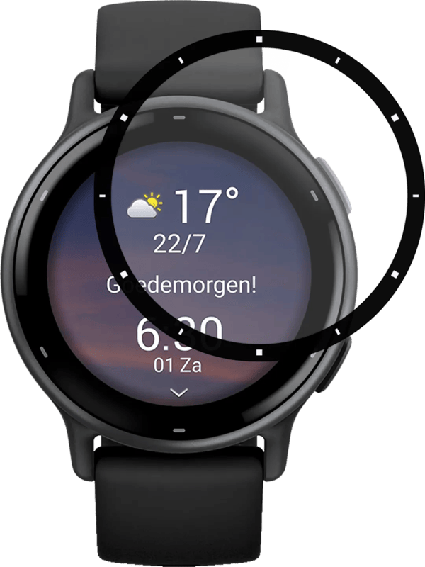 Just in Case Garmin Vivoactive 5 Screenprotector Glas Duo Pack