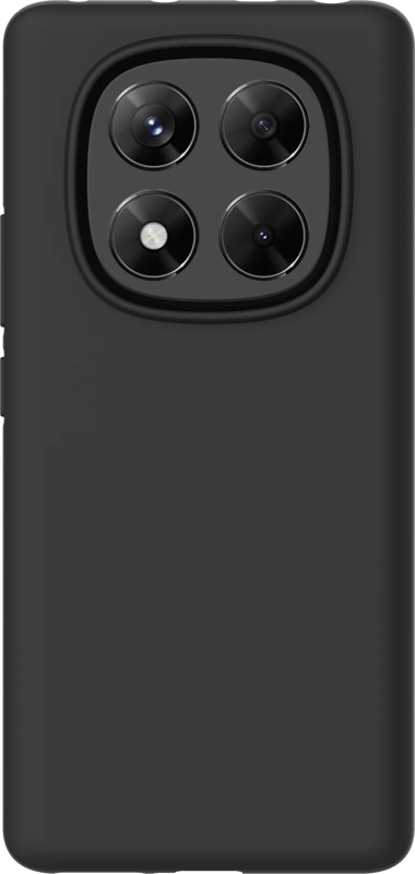 Just in Case Soft Design Xiaomi Redmi Note 14 Pro 4G Back Cover Zwart