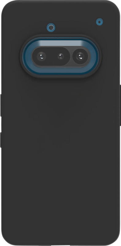 Just in Case Soft Design Nothing Phone (3a) Back Cover Zwart