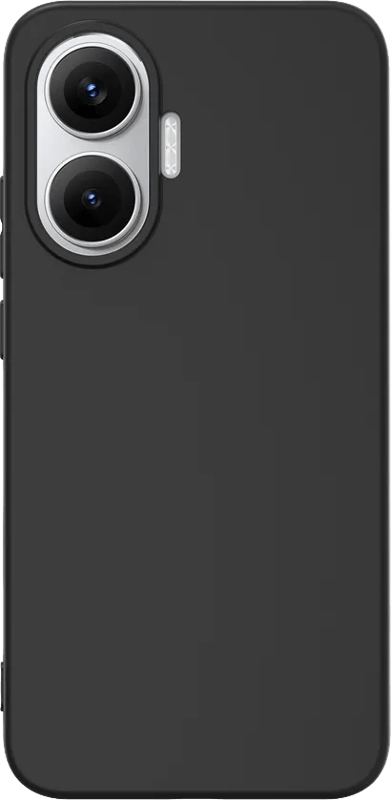 Just in Case Soft Design POCO F7 Back Cover Zwart