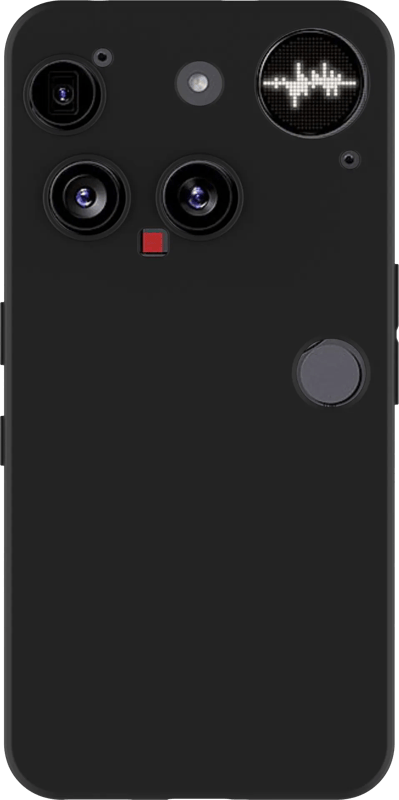 Just in Case Soft Design Nothing Phone (3) Back Cover Zwart