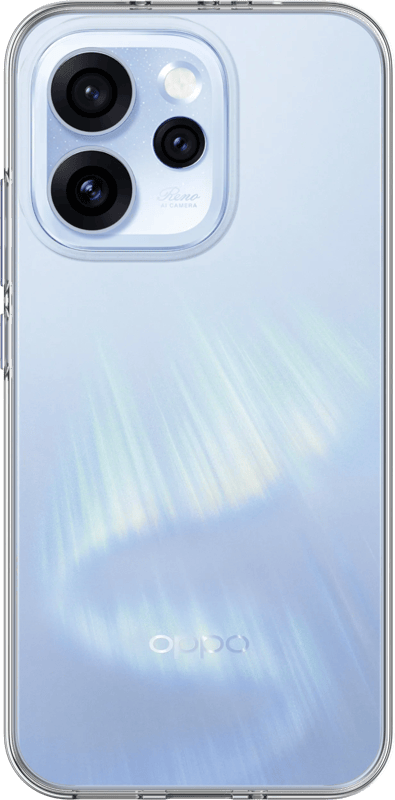 Just in Case Soft Design OPPO Reno15 Back Cover Transparant