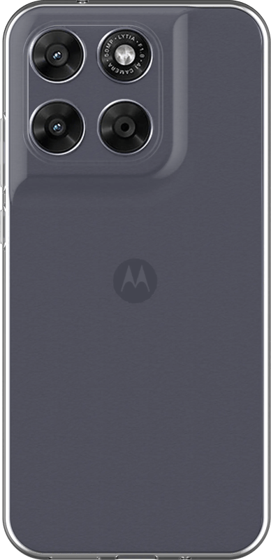 Just in Case Soft Design Motorola Moto G67 / G77 / G87 Back Cover Transparant