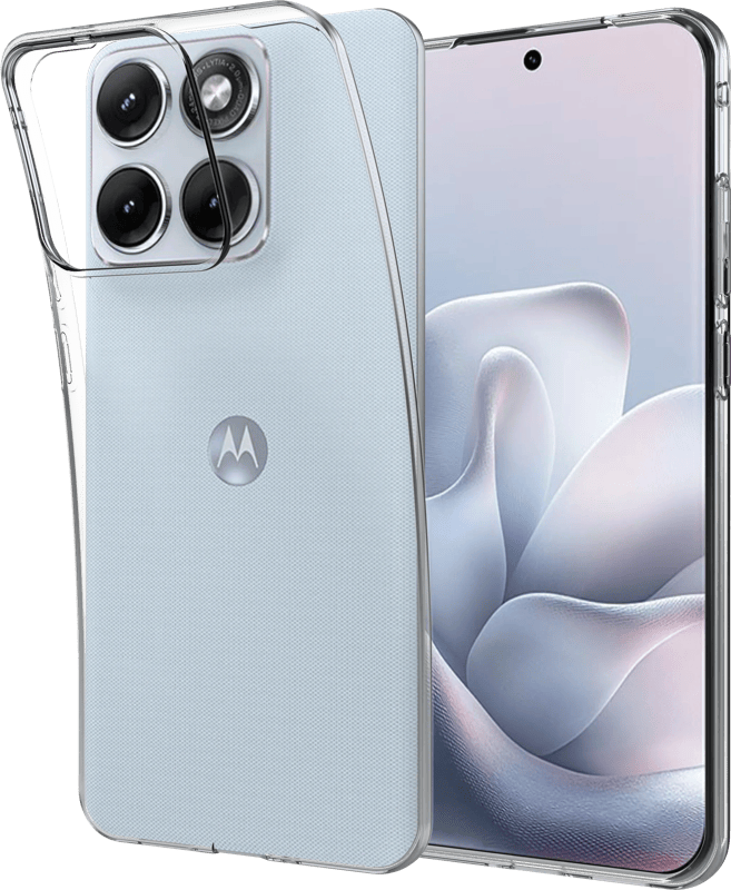 Just in Case KickLite Motorola Edge 70 Fusion Back Cover Transparant