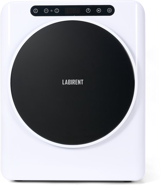 Labirent LTMW3-ZG8 - Mini Wasdroger - 3kg Laadvermogen - Luchtafvoerdroger- 1000W - Kleine Vrijstaande Droger - Wit
