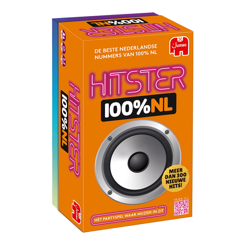 Jumbo - Hitster 100% NL- Nederlandstalig Partyspel - Actiespel