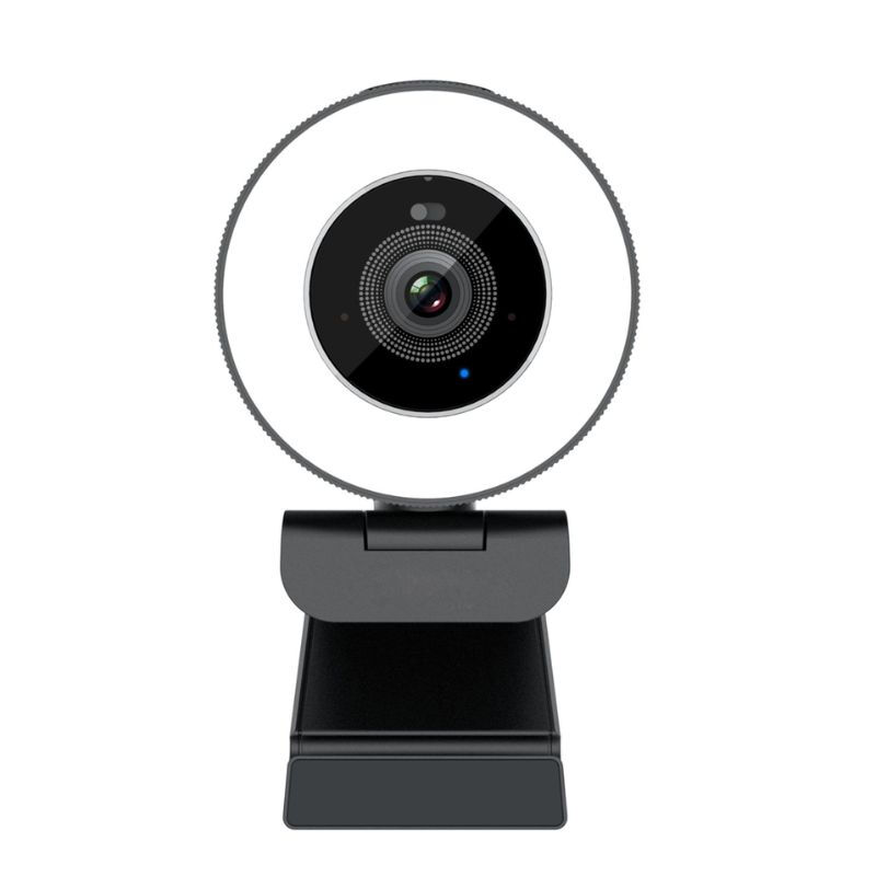 Philips 4000-serie 4K UHD-webcam, 8 MP desktopcomputercamera met autofocus, ingebouwde dubbele microfoons en privacyscherm, EU-versie, zwart - SPL6408BT/00