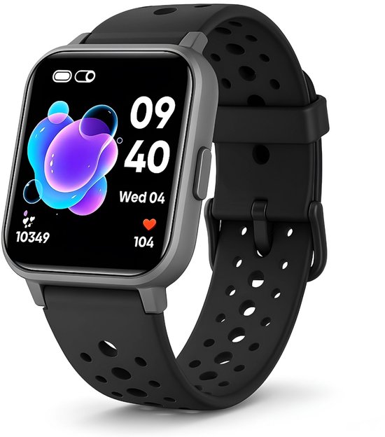 Twenty4seven® Smartwatch Kinderen & Volwassenen – Kinder Sport Horloge – Met Slaapmonitor, Stappenteller & Hartslagmeter en Meer