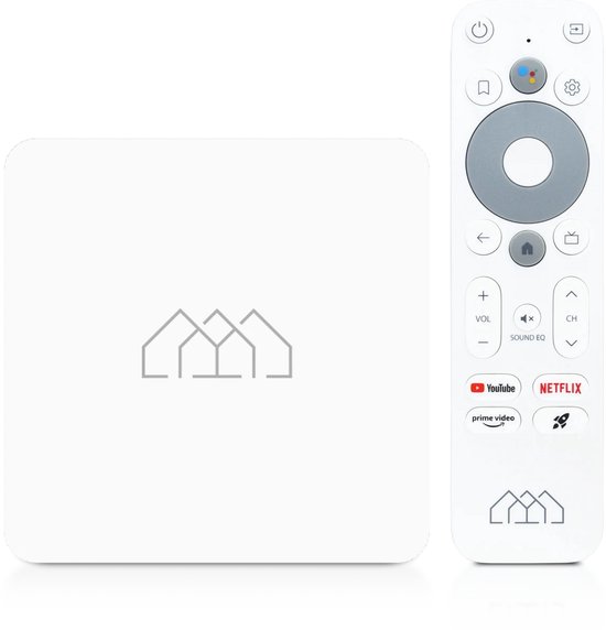 Homatics Box R Lite 4K - Android 14 - MediaStreamer - Chromecast ingebouwd - 2GB/32GB
