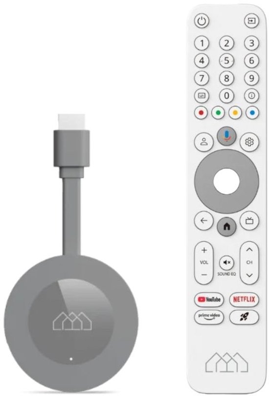 Homatics Dongle G 4K - Streaming Mediaspeler - Android 14 - Google TV 14 - Chromecast ingebouwd - (versie 2026)