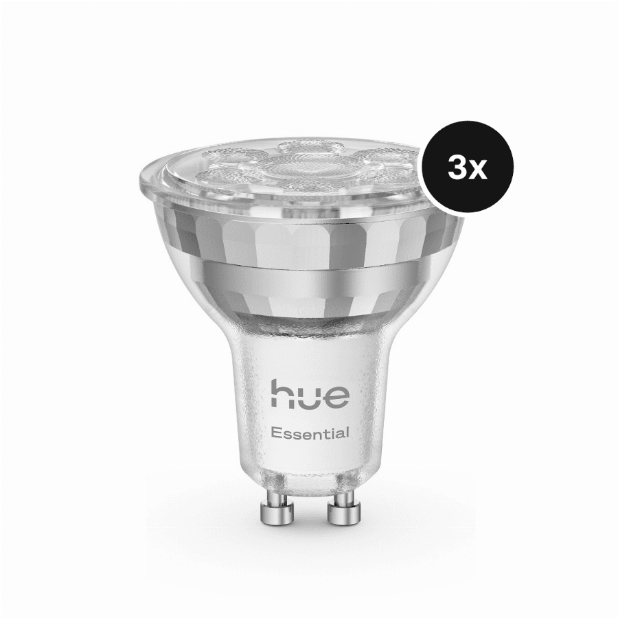 Philips Hue LED-lamp 929004235704 Energielabel: F (A - G) Hue Essential White & Col. Amb. GU10 Warmwit tot koudwit