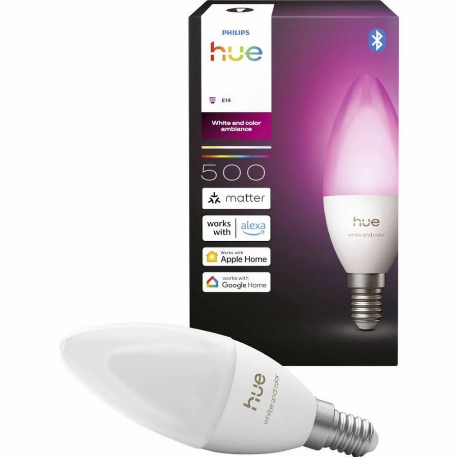 Philips Hue Hue LED-lamp (los) 8721103099242 Energielabel: D (A – G) E14 0.2 W Koudwit, Warmwit