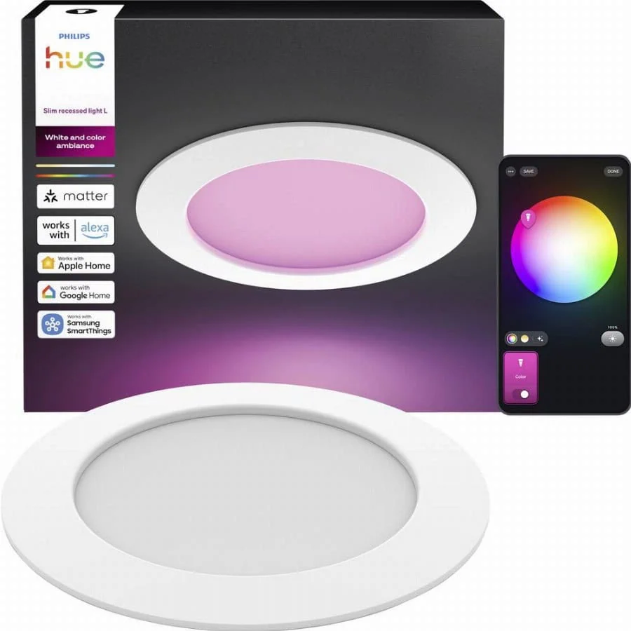 Philips Hue Hue LED-inbouwlamp 8721103109354 1er-Pack 0.5 W Warmwit tot koudwit