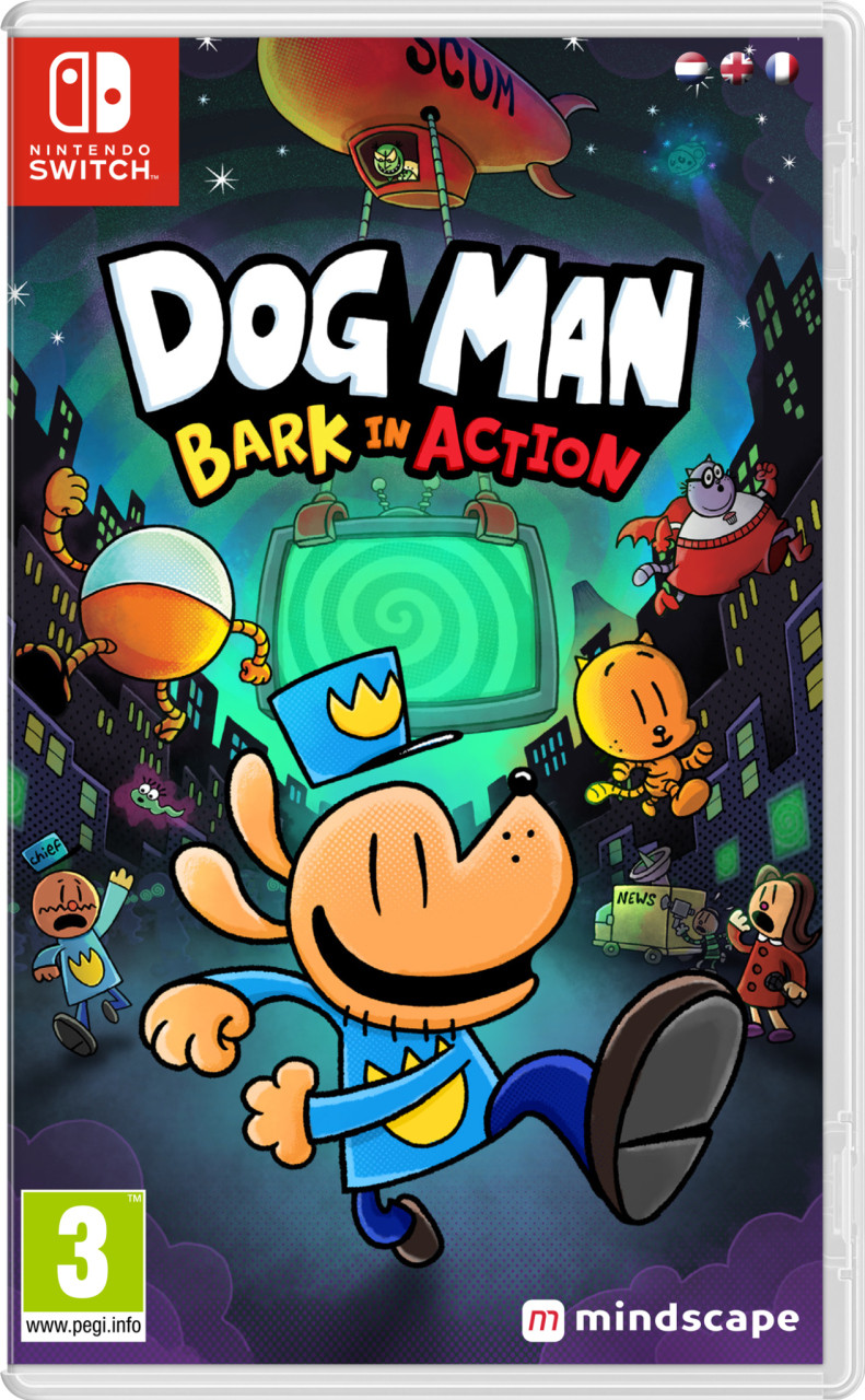 Dog Man Bark in Action