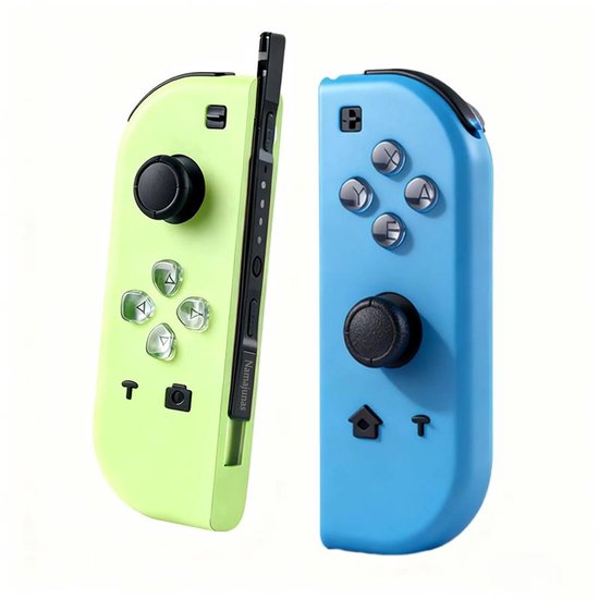 Namajunas - Draadloze Controller geschikt voor Nintendo Switch/OLED/LITE - Gamepad - Geschikt voor Switch Joy-Con Controller paar - 6-assige gyroscoop - Ondersteuning voor ontwaken…