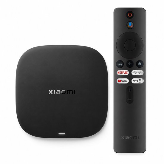 AALVERO - Xiaomi tv box - Media speler - Smart android tv box - Google tv - 4K UHD - Dolby Vision HDR10+ - 2GB+32GB - Quad-core