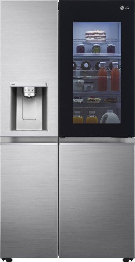 LG GSXV91PZAE - Amerikaanse koelkast - 635 l - Grijs