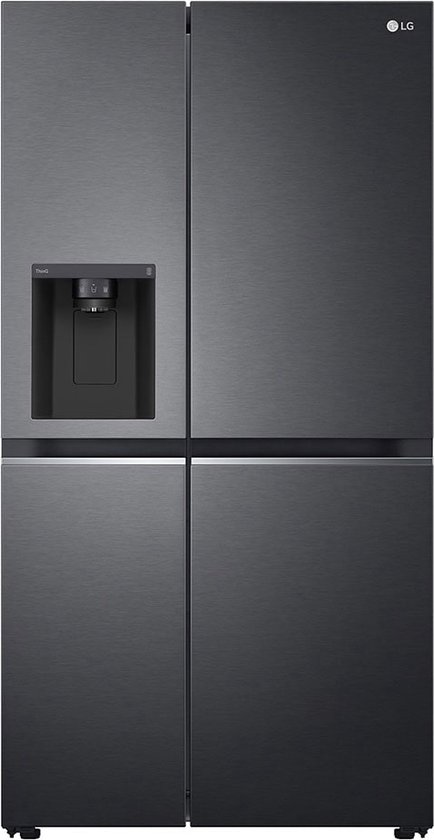 LG GSLV71MCTE - Amerikaanse Koelkast - 635 Liter - Zwart