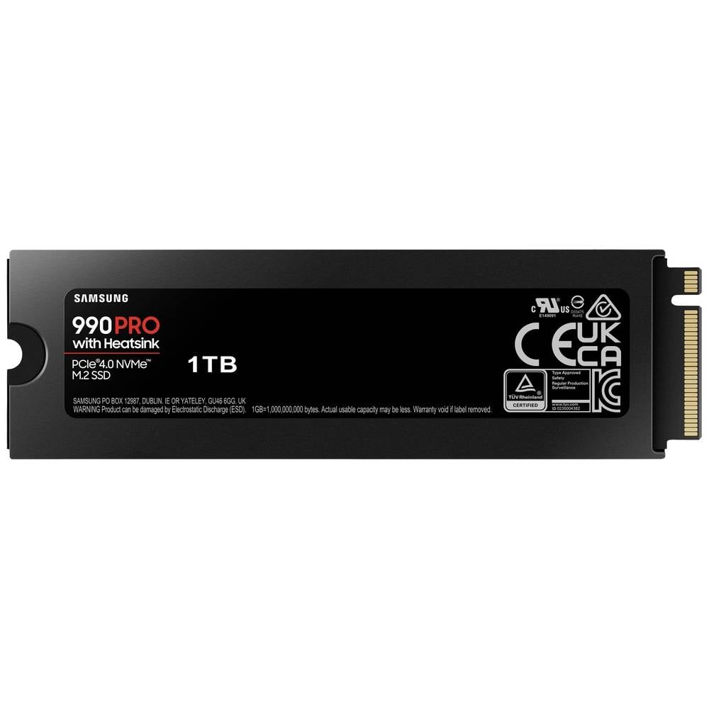 Samsung 990 Pro 1TB Heatsink NVMe SSD