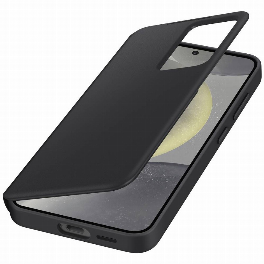 Samsung Galaxy S24 Smart View Book Case Zwart