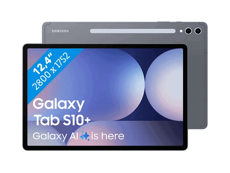 Samsung Galaxy Tab S10 Plus 12,4 inch 256GB Wifi + 5G Grijs