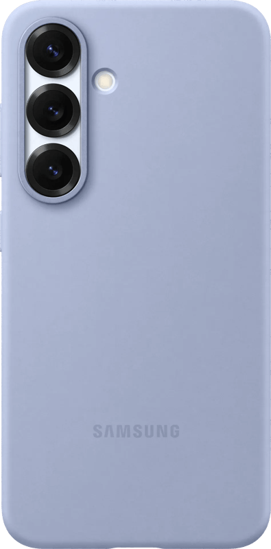 Samsung Galaxy S25 Siliconen Back Cover Lichtblauw