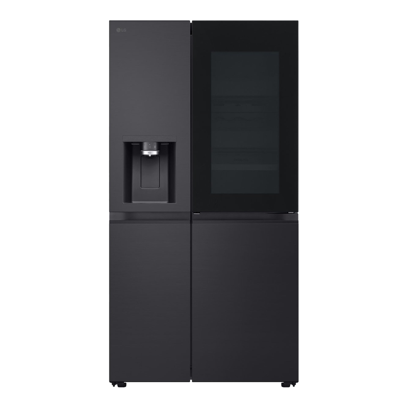 LG GSXE91EVAD - Amerikaanse koelkast - Zwart (blacksteel) - Waterreservoir - 628L