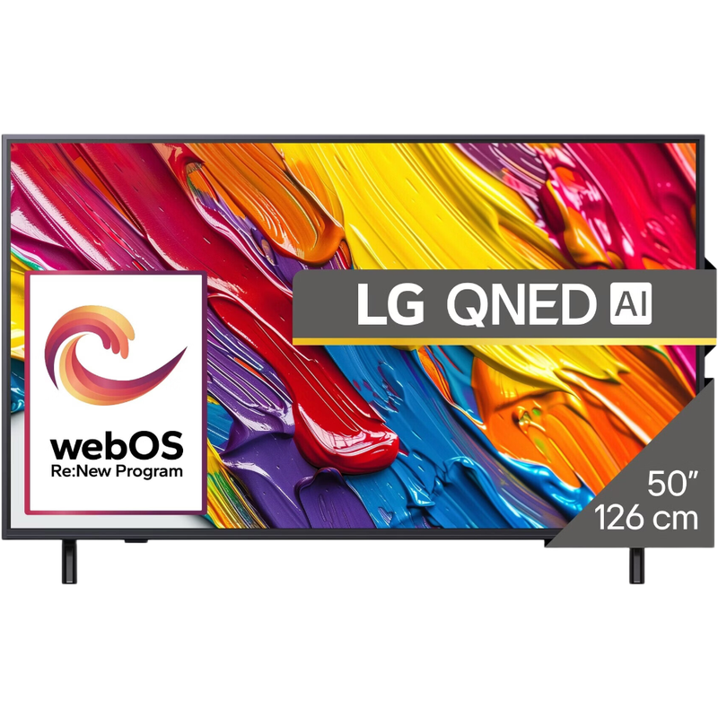 LG 50" QNED 50QNED82A3B 4K AI Smart TV 2025, Ultra HD uhd tv, webOS, HDR, 126 cm