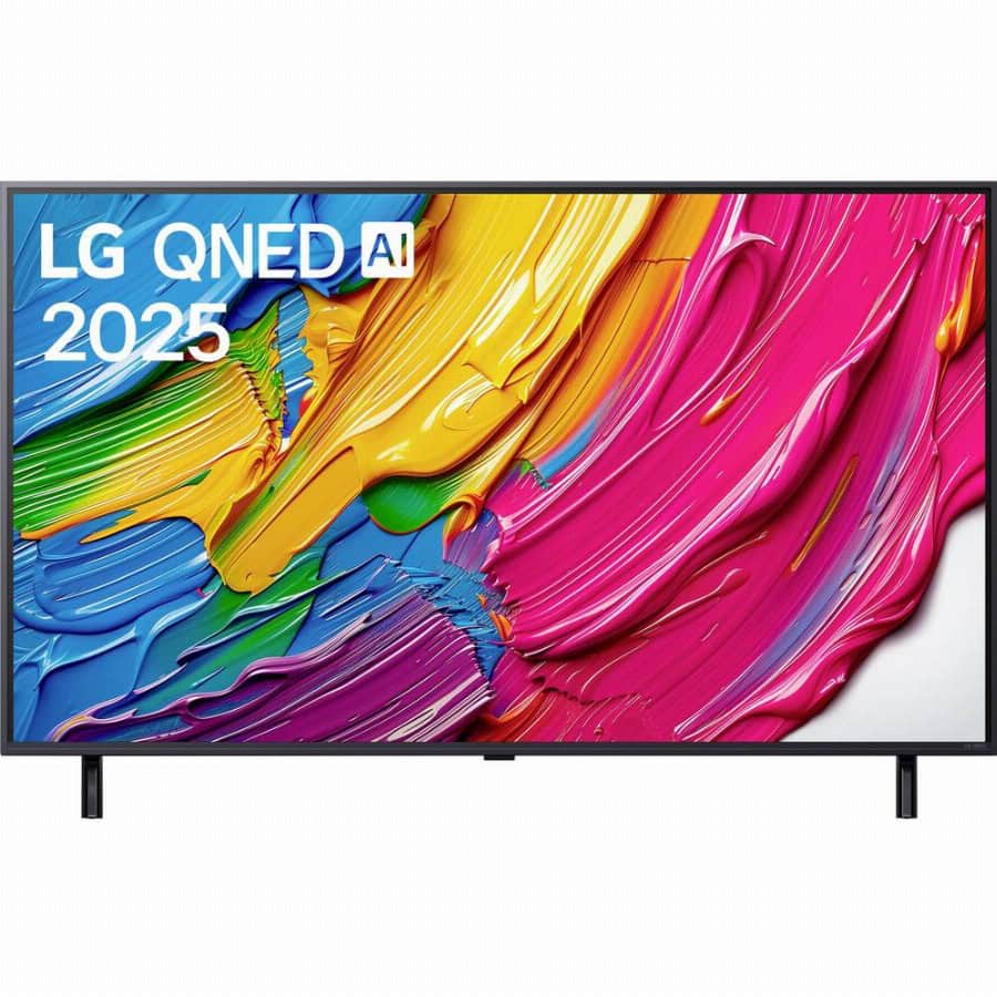 LG Electronics 50QNED80A6A.AEU QNED-TV 126 cm 50 inch Energielabel F (A - G) Zwart