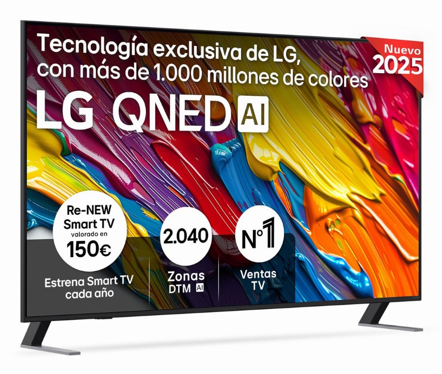 LG QNED AI 65QNED84A6C 165,1 cm (65") 4K Ultra HD Smart TV Wifi Zwart