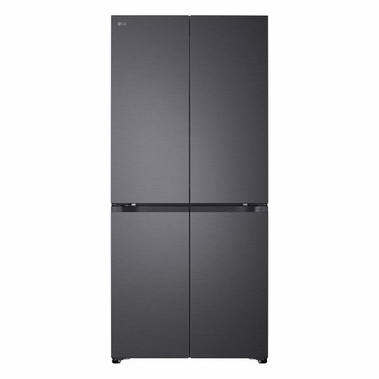 LG GBBS312APY French Door Amerikaanse koelkast 580L - Mat Zwart - DoorCooling+™ - Fresh Converter™ - Energieklasse D.