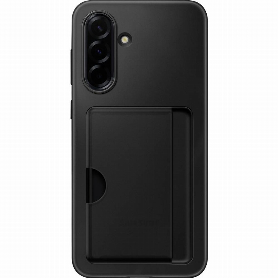 Samsung Galaxy A36 Card Slot Back Cover Zwart