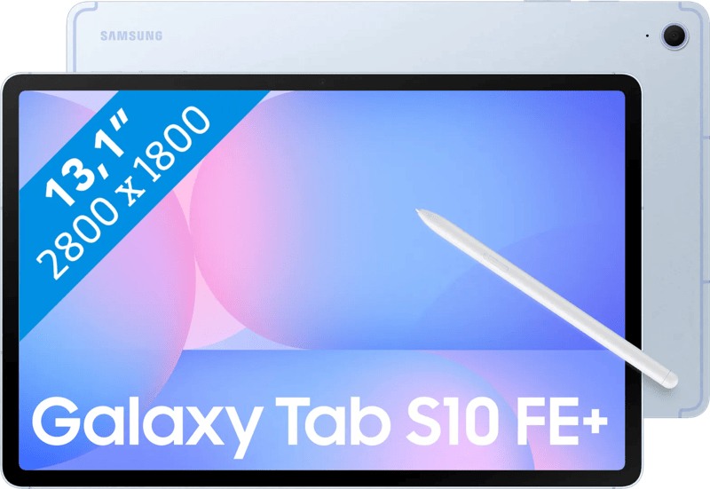 Samsung Galaxy Tab S10 FE Plus 13,1 inch 128GB Wifi Lichtblauw